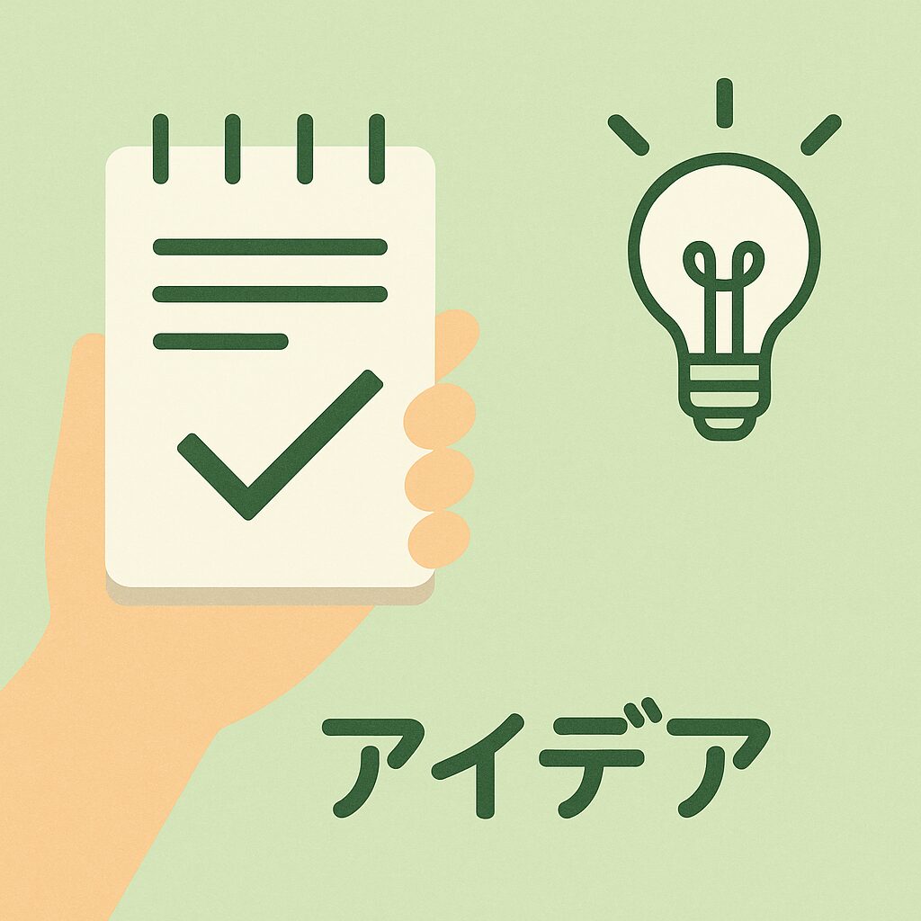 アイデアのイラスト